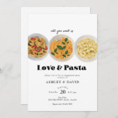 Pasta | Einladungen der Interessengruppe (Vorne/Hinten)