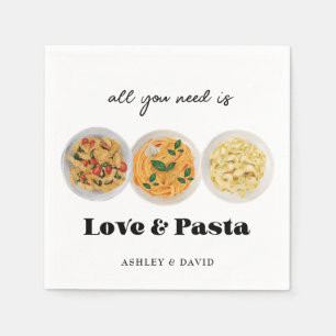 Pasta Engagement Serviette