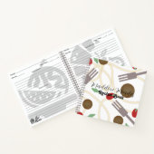 Pasta Food Koch Cook Rezept Notebook Notizblock (Innenseite)