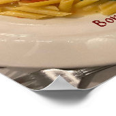 Pasta Foto Poster (Ecke)