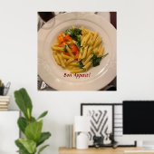 Pasta Foto Poster (Heimbüro)