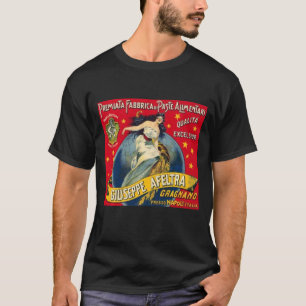 Pasta für Koch, Vintage Pasta-Etiketten T-Shirt