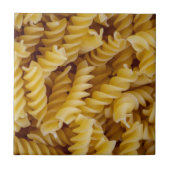 Pasta Fusilli Noodles Fliese (Vorderseite)