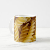 Pasta Fusilli Noodles Kaffeetasse (Vorderseite Links)