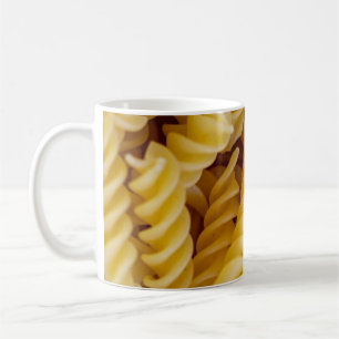 Pasta Fusilli Noodles Kaffeetasse