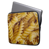 Pasta Fusilli Noodles Laptopschutzhülle (Vorderseite Links)