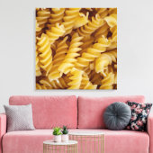 Pasta Fusilli Noodles Leinwanddruck (Insitu (Wohnzimmer))