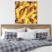 Pasta Fusilli Noodles Leinwanddruck (Insitu (Schlafzimmer))