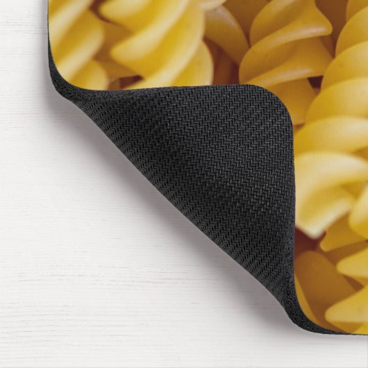 Pasta Fusilli Noodles Mousepad (Ecke)