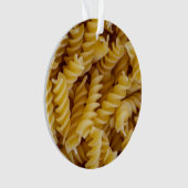 Pasta Fusilli Noodles Ornament (Vorderseite)