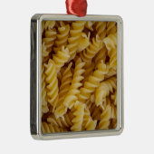 Pasta Fusilli Noodles Ornament Aus Metall (Rechts)
