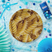 Pasta Fusilli Noodles Pappteller (Party)