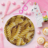 Pasta Fusilli Noodles Pappteller (Party)