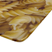 Pasta Fusilli Noodles Schneidebrett (Ecke)