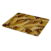 Pasta Fusilli Noodles Schneidebrett (Ecke)