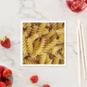 Pasta Fusilli Noodles Serviette (Beispiel)