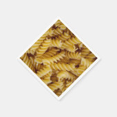 Pasta Fusilli Noodles Serviette (Ecke)