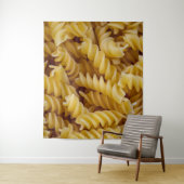 Pasta Fusilli Noodles Wandteppich (Beispiel)