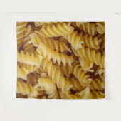 Pasta Fusilli Noodles Wandteppich (Vorderseite (Horizontal))