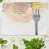 Pasta Geschirrtuch (Gefaltet)