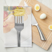 Pasta Geschirrtuch (Viertel Falte)