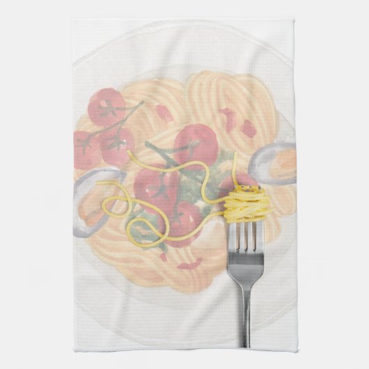 Pasta Geschirrtuch (Vertikal)