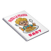 Pasta La Feasta Baby Notizblock (Rechte Seite)