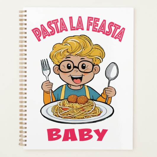 Pasta La Feasta Baby Planer (Vorderseite)