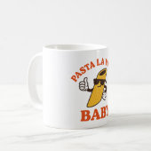 Pasta La Vista Funny | Italienisches Pun-Geschenk  Kaffeetasse (Vorderseite Links)
