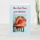 PASTA LOVER ***BRUDERS GEBURTSTAG*** KARTE (Vorderseite)