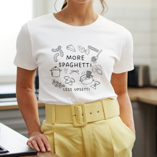 Pasta Lover Doodle T - Shirt