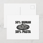 Pasta Lover | Noodles italienisches Lebensmittelge Postkarte (Vorne/Hinten)