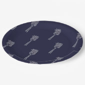 Pasta Lover Pappteller - Spaghetti (Schrägansicht)