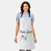 Pasta Lover Schürze (Getragen)