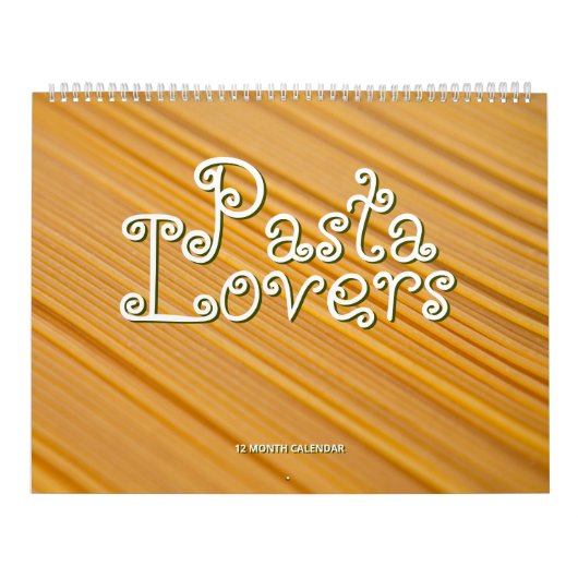 Pasta Lovers Kalender (Titelbild)