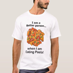 Pasta Macht Mich Besser Lustiger Pasta-Liebhaber T-Shirt