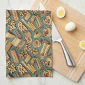 Pasta-Magie Geschirrtuch (Viertel Falte)