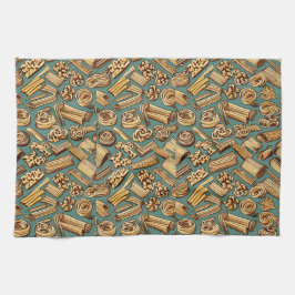 Pasta-Magie Geschirrtuch