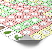 Pasta Match 2 17 x 17 Poster (Ecke)