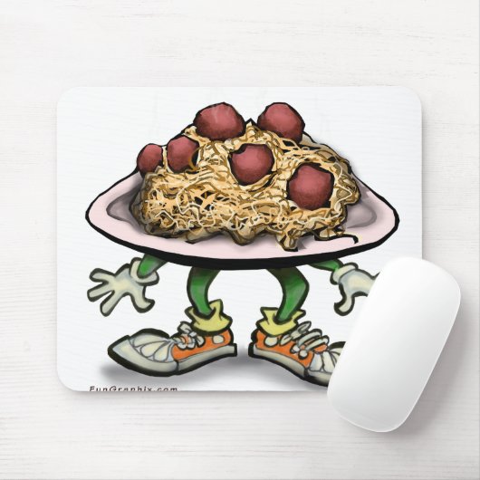 Pasta Mousepad (Mit Mouse)