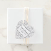 Pasta-Muster, das eher italienisches Brautparty is Geschenkanhänger (Beispiel)