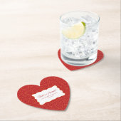 Pasta-Muster, das eher italienisches Brautparty is Untersetzer (Vor Ort)