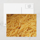 Pasta Night Dinner Einladung Postkarte (Vorne/Hinten)