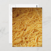 Pasta Night Dinner Einladung Postkarte (Vorne/Hinten)