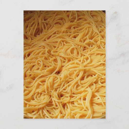 Pasta Night Dinner Einladung Postkarte (Vorderseite)