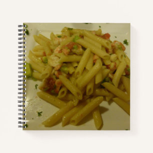 Pasta-Notebook Notizblock