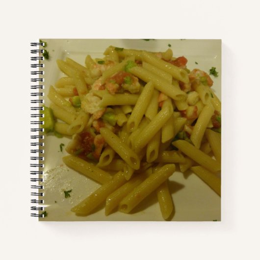 Pasta-Notebook Notizblock (Vorderseite)
