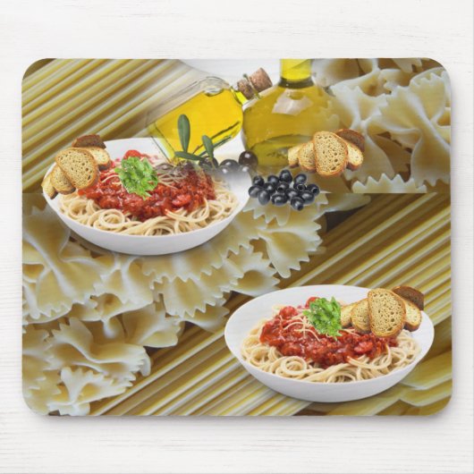 Pasta Olive Oil Maus Pad! Mousepad (Vorne)