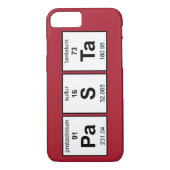 PaSTa Periodic-Tabelle Case-Mate iPhone Hülle (Rückseite)