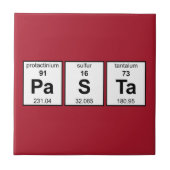 PaSTa Periodic-Tabelle Fliese (Vorderseite)